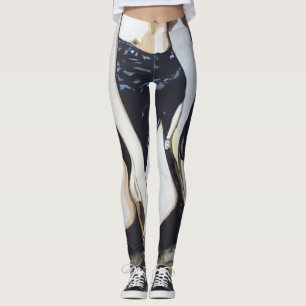 'Dinge passieren' Gemälde Leggings
