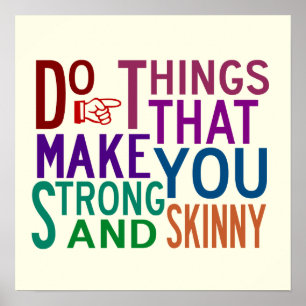 Dinge tun - Inspirationsposter Poster