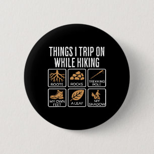 Dinge, über die ich beim Wandern stolpere, Wurzeln Button