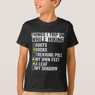 Dinge, über die ich beim Wandern stolpere, Wurzeln T-Shirt