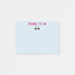 Dinge zu tun post-it klebezettel