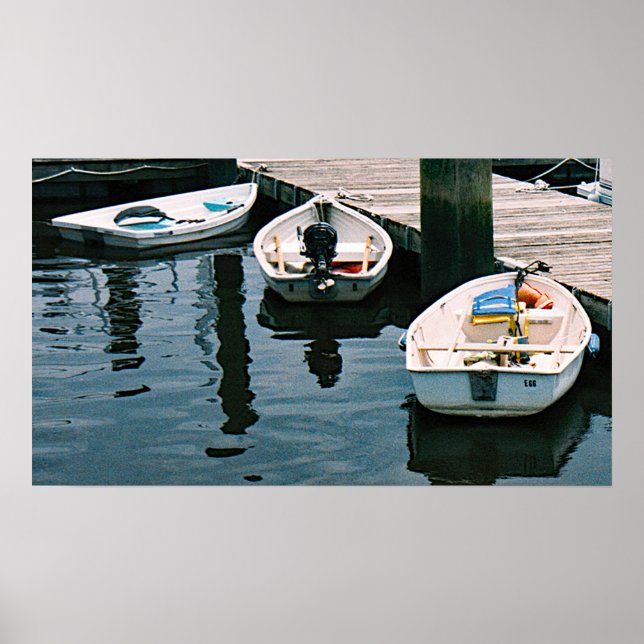 Dinghy Row Poster (Vorne)