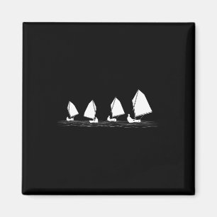 Dinghy-Segelboot Laser Optimist Rennsegeln Laser Magnet