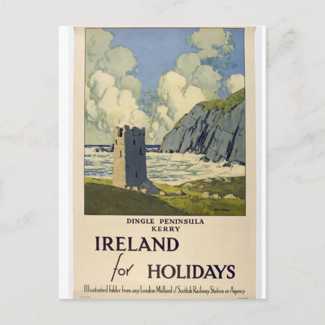 Dingle Halbinsel, Irland für Ferien Postkarte (Vorderseite)