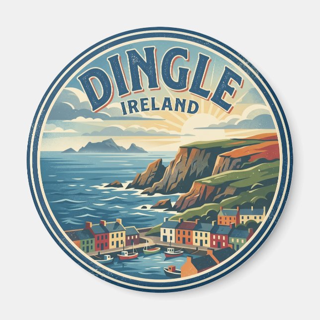 Dingle-Halbinsel Irland Magnet (Vorne)