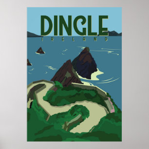 Dingle Irland Poster