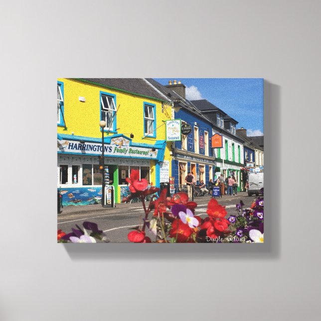 Dingle Irlande Toile Enveloppée (Recto)