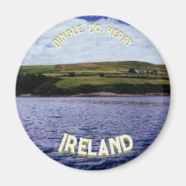 Dingle Peninsula Round Magnet
