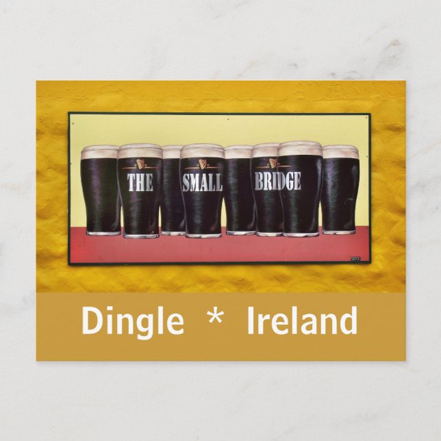 Dingle Pub Postcard Postkarte (Vorderseite)