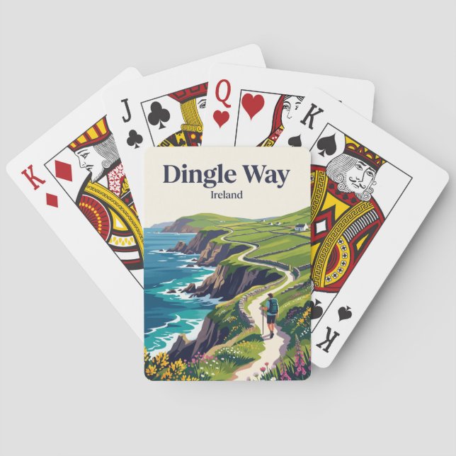 Dingle Way Irland Spielkarten (Rückseite)