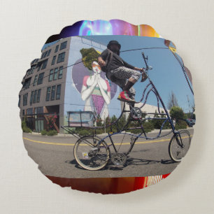 Dingo Dizmal tallbike Portland Rundes Kissen