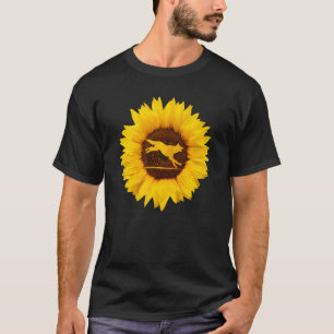Dingo for Women Men Dog Welpe Sonnenblume T-Shirt