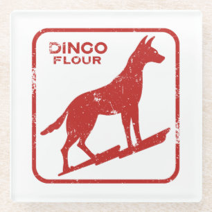 Dingo Mehl Glasuntersetzer