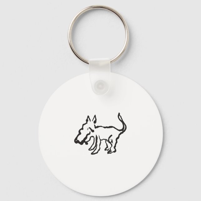 Dingo Schlüsselanhänger (Vorderseite)
