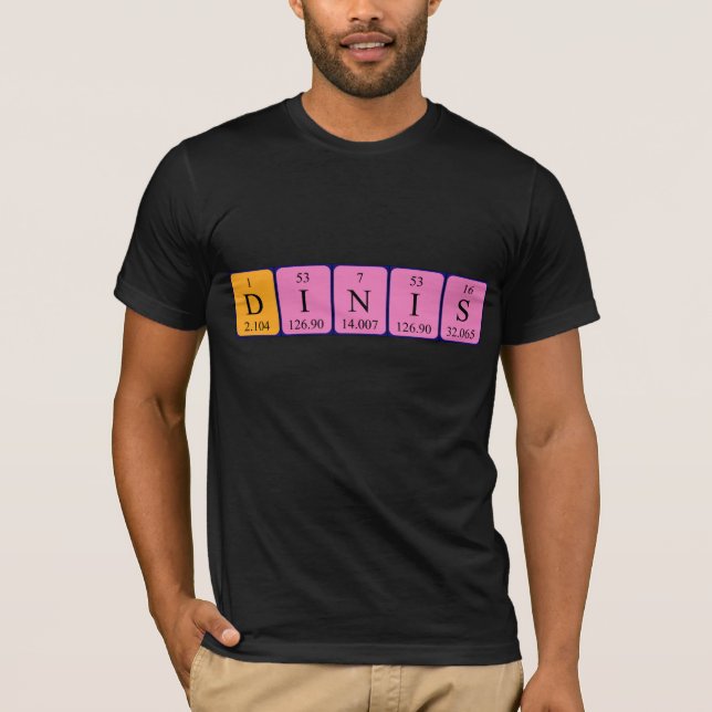 Dinis Periodenname Shirt (Vorderseite)
