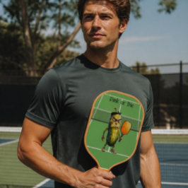 Dink oder Die Funny Dill Pickleball Schläger