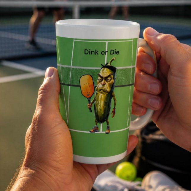 Dink oder Die Pickleball Milchtasse (Von Creator hochgeladen)