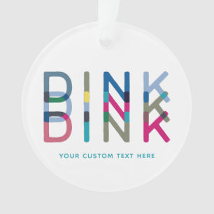 Dink Pickleball amusant Chic Bleu Vert Rose Jaune