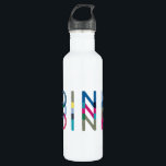 Dink Pickleball Fun Chic Blau Rosa Gelb Edelstahlflasche<br><div class="desc">DINK! Diese Wasserflasche sagt alles! Dieses schicke Design mit dem Wort "dink" in Blues,  Grüntönen und Pinks feiert den Pickleball-Sport. Macht ein wunderbares Geschenk für den Pickleball-Liebhaber in Ihrem Leben. Teil einer Sammlung von Parcel Studios.</div>
