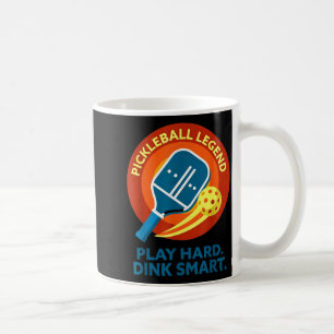 Dink verantwortungsvoll retro pickleball lustig vi kaffeetasse
