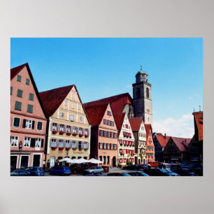 Dinkelsburhl Print Poster