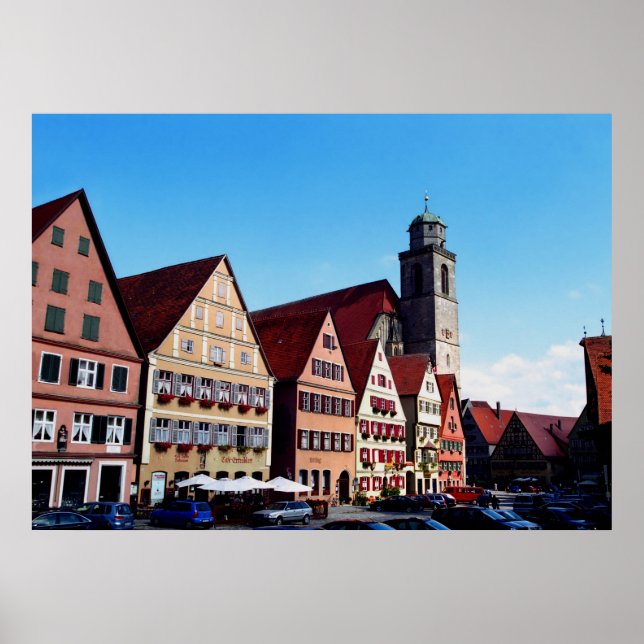 Dinkelsburhl Print Poster (Vorne)