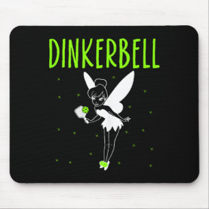 Dinkerbell lustiger Pickleball-Liebhaber Paddlebal Mousepad