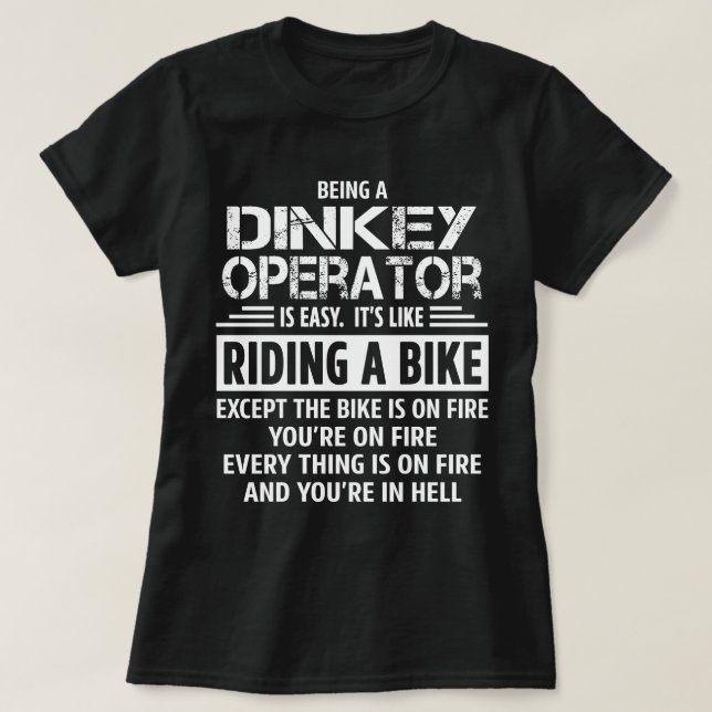 Dinkey Operator T-Shirt (Design vorne)