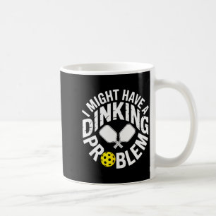 Dinking-Fanatiker Pickleball-Spieler-Paddle-Witz Kaffeetasse