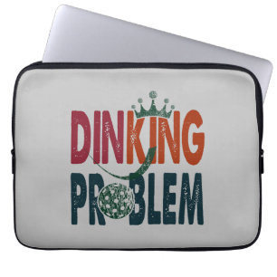 Dinking Problem Pickleball - Court-Side-Spaß Laptopschutzhülle