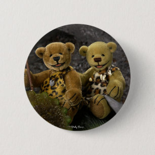 Dinky Bärn-Steinzeitalter Button