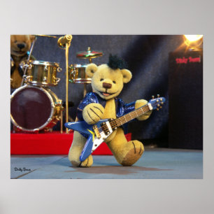 Dinky Bears Gitarrist Poster