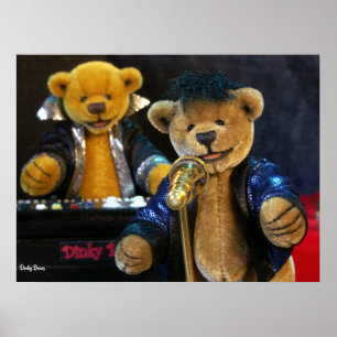 Dinky Bears Singer Poster