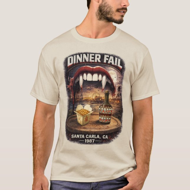 Dinner Fail Männer T-Shirt (Vorderseite)