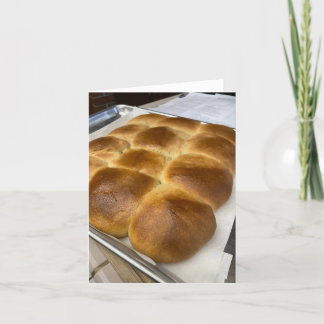 Dinner Rolls Dankeskarte
