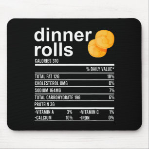 Dinner Rolls Nährwertangaben Bekleidung Lustiges D Mousepad