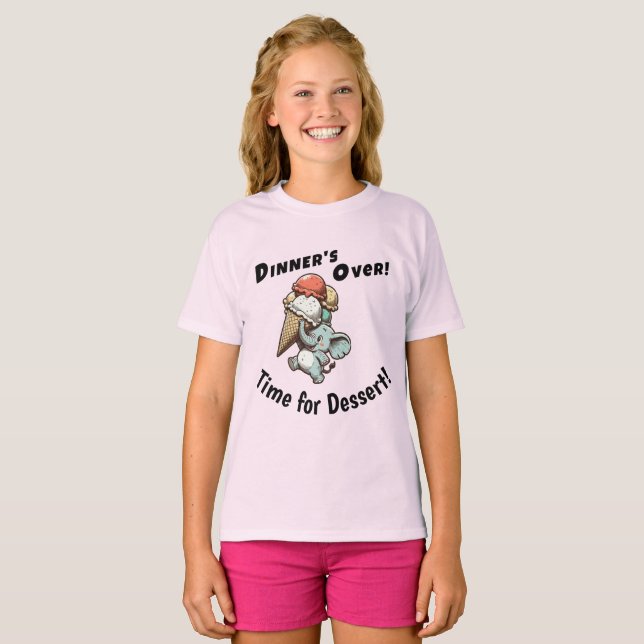 Dinner’s Over! Time for Dessert! T-Shirt (Vorne ganz)