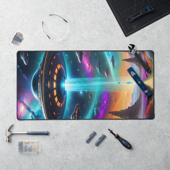 D'innombrables OVNI non identifiés plaques volante (Poste de travail)