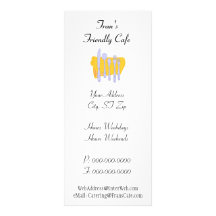 Dinnware Custom Restaurant Werbevorlage