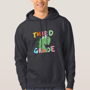 Dino 3. GRADE Schülerschule für Squad Hoodie