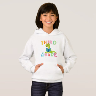 Dino 3. GRADE Schülerschule für Squad Hoodie