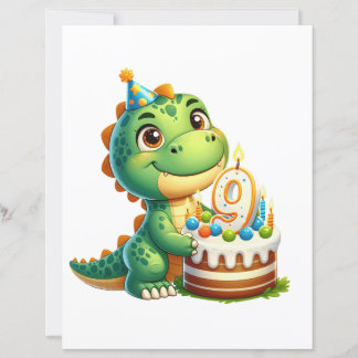 Dino 9. Geburtstag