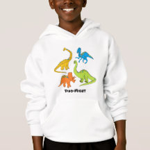 "Dino-A pu" le sweat - shirt à capuche de