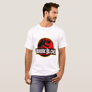 Dino-Abzeichen Retro-Rex-Logo T-Shirt
