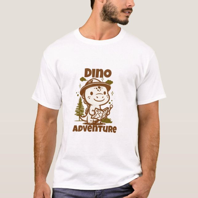 Dino Adventure Explorer t Shirt (Vorderseite)