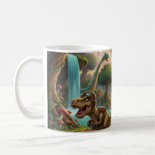 Dino Adventure Race Kaffeetasse