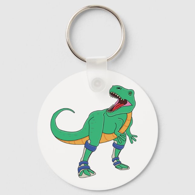 Dino AFO Schlüsselanhängers Schlüsselanhänger (Vorderseite)