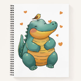 Dino and Little Bird Friends Notizbuch