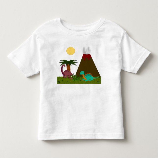 Dino-Art Kleinkind T-shirt (Vorderseite)
