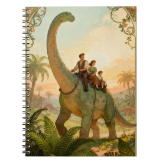 Dino Art Nouveau Notizblock